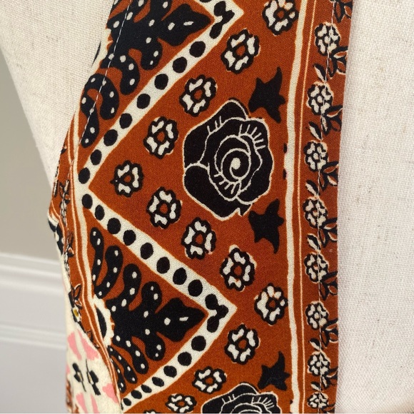 Free People Charlotte Printed Halterneck top/Tunic Size S - Picture 11 of 15